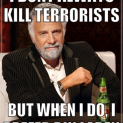 Most interesting man helped Seal Team 6