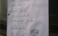 Transformers have okay handwriting.